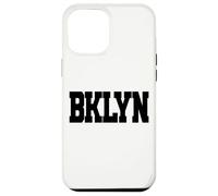 Carcasa para iPhone 12 Pro MAX Brooklyn, Nueva York BKLYN Brooklyn | Testo Blanco