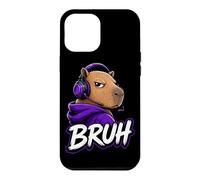 Carcasa para iPhone 12 Pro MAX Bruh Capybara Videojuegos Funny Controller PC Gamer Console