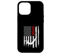 Carcasa para iPhone 12 Pro MAX Buceo Bandera Americana Desgastado USA Patriotic Diver