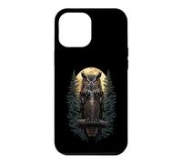 Carcasa para iPhone 12 Pro MAX Búho Nocturnal Bird of Prey Silent Wise Spirit Hunter