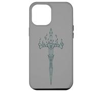 Carcasa para iPhone 12 Pro MAX Burning Sword in Flame EMO E-Girl Boy Alt Y2K Trad Mall gótico