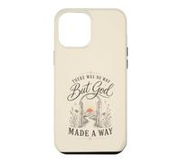 Carcasa para iPhone 12 Pro MAX But God Made A Way Christian Faith - Cita inspiradora