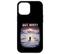Carcasa para iPhone 12 Pro MAX But Why Funny Nihilist Penguin Existential Dread Nihilist