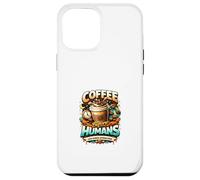Carcasa para iPhone 12 Pro MAX Café Antes de los Humanos Diseño gráfico Divertido