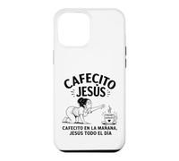 Carcasa para iPhone 12 Pro MAX Cafecito en la Mañana Jesús Todo el Día Latina