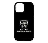 Carcasa para iPhone 12 Pro MAX Call Me Old Fashioned Cocktail Lover Divertido Minimalista