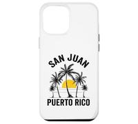 Carcasa para iPhone 12 Pro MAX Camiseta de Recuerdo de Playa de San Juan Puerto Rico 2025 Vacaciones