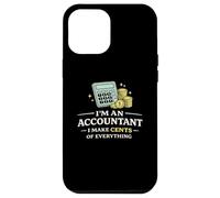 Carcasa para iPhone 12 Pro MAX Camiseta Divertida de Contador I Make Cents of Everything