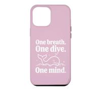 Carcasa para iPhone 12 Pro MAX Camiseta Freediver: Un Aliento - Un Buceo, una Mente. Apnea