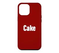 Carcasa para iPhone 12 Pro MAX Camiseta That Says Cake - Un diseño Que Dice Pastel