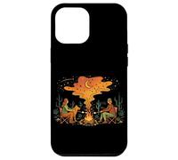 Carcasa para iPhone 12 Pro MAX Campfire Friends Night Camping Naturaleza Camper Campamento