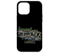 Carcasa para iPhone 12 Pro MAX Cannes Francia Viaje Souvenir Historic City Monumento Regalo