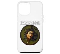 Carcasa para iPhone 12 Pro MAX Caravaggio Medusa Escudo Renacentista Mitología Griega Romana