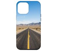 Carcasa para iPhone 12 Pro MAX Carretera del Desierto Largo Recto Camino Vasta Vista del Paisaje