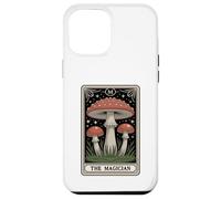Carcasa para iPhone 12 Pro MAX Carta de Tarot Fly Agaric Amanita Muscaria Mushroom The Magician