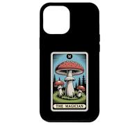 Carcasa para iPhone 12 Pro MAX Carta de Tarot Fly Agaric Amanita Muscaria Mushroom The Magician