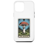 Carcasa para iPhone 12 Pro MAX Carta de Tarot Fly Agaric Amanita Muscaria Mushroom The Magician