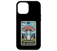 Carcasa para iPhone 12 Pro MAX Carta de Tarot Fly Agaric Amanita Muscaria Mushroom The Magician