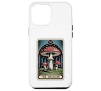 Carcasa para iPhone 12 Pro MAX Carta de Tarot Fly Agaric Amanita Muscaria Mushroom The Magician