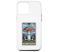Carcasa para iPhone 12 Pro MAX Carta de Tarot Fly Agaric Amanita Muscaria Mushroom The Magician