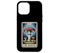 Carcasa para iPhone 12 Pro MAX Carta de Tarot Fly Agaric Amanita Muscaria Mushroom The Magician