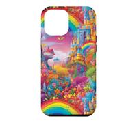 Carcasa para iPhone 12 Pro MAX Castillo Rainbow Fairytale Magical Princess Design