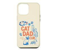 Carcasa para iPhone 12 Pro MAX Cat Dad Club Funny Cat Lover Father's Day