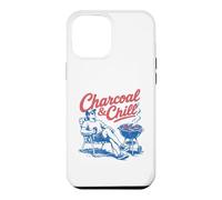Carcasa para iPhone 12 Pro MAX Charcoal & Chill Summer BBQ Grill Dad Father's Day Relax