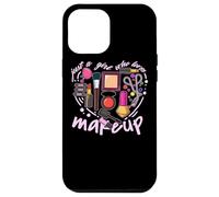 Carcasa para iPhone 12 Pro MAX Chica MUA Make Up Addict Belleza de pestañas Maquillaje