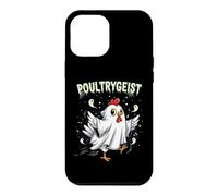 Carcasa para iPhone 12 Pro MAX Chicken Ghost Poultrygeist Halloween Costume Farmer