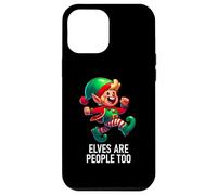 Carcasa para iPhone 12 Pro MAX Christmas Xmas Elves Are People Too Funny North Pole Design