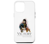 Carcasa para iPhone 12 Pro MAX Cita de Napoleón Bonaparte sobre la Victoria - Historia Motivacional
