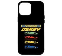 Carcasa para iPhone 12 Pro MAX Classic Pinewood Derby Pop Art Cub Scouts Retro Race Cars