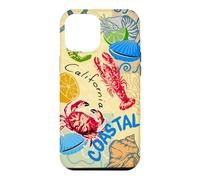 Carcasa para iPhone 12 Pro MAX Coastal Lighthouse Sailboat Ocean Sunset Scenic Artwork