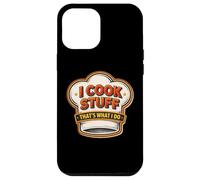 Carcasa para iPhone 12 Pro MAX Cocino Cosas, eso es lo Que Hago, Chef Vintage, Cocina Divertida
