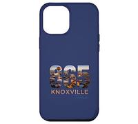 Carcasa para iPhone 12 Pro MAX Código de área del Condado de Knox 865 Knoxville Tennessee Skyline Art TN