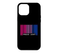Carcasa para iPhone 12 Pro MAX Código de Barras Orgullo Orgullo Orgullo Bisexual Bandera LGBTQ Amor estético