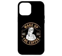 Carcasa para iPhone 12 Pro MAX Coffee Lover Wake Up and Smell The Coffee Cafeine Baristas