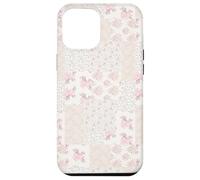Carcasa para iPhone 12 Pro MAX Colcha de Encaje Collage Floral Patchwork Girly Coquette Romántico