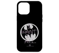 Carcasa para iPhone 12 Pro MAX Colección de Iconos de Fan Clips de Batman DC con la Letra I Want It All