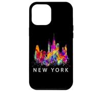 Carcasa para iPhone 12 Pro MAX Colorful New York City with Splash Colors, New York City