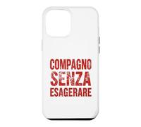 Carcasa para iPhone 12 Pro MAX Compagno Ma Senza Esagerare Ironica PCI Vintage Comunista