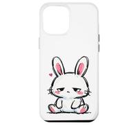 Carcasa para iPhone 12 Pro MAX Conejito Triste, Tan Lindo gráfico de Conejo