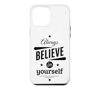 Carcasa para iPhone 12 Pro MAX Cool Always Believe in Yourself Illustration Graphic Designs