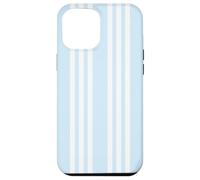 Carcasa para iPhone 12 Pro MAX Cool Blue Vertical Striped Lines Pattern
