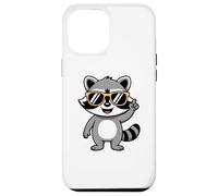 Carcasa para iPhone 12 Pro MAX Cool Charming Raccoon with Sunglasses