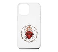 Carcasa para iPhone 12 Pro MAX Cor Jesu Sacratissimum Sagrado Corazón Tradicional Católico