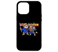 Carcasa para iPhone 12 Pro MAX Costa Rica España Raíces Bandera Costarricense Español
