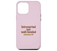 Carcasa para iPhone 12 Pro MAX Cozy Gamer Pixel Art Introvertido Pero Bien nivelado