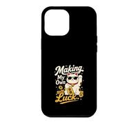 Carcasa para iPhone 12 Pro MAX Creando Mi Propia Suerte - Gato de la Fortuna